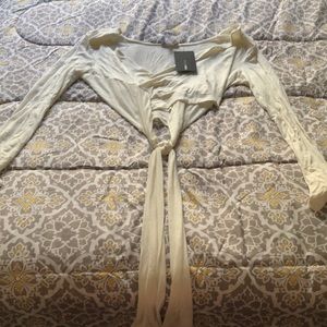 Cross path top from Fashion Nova